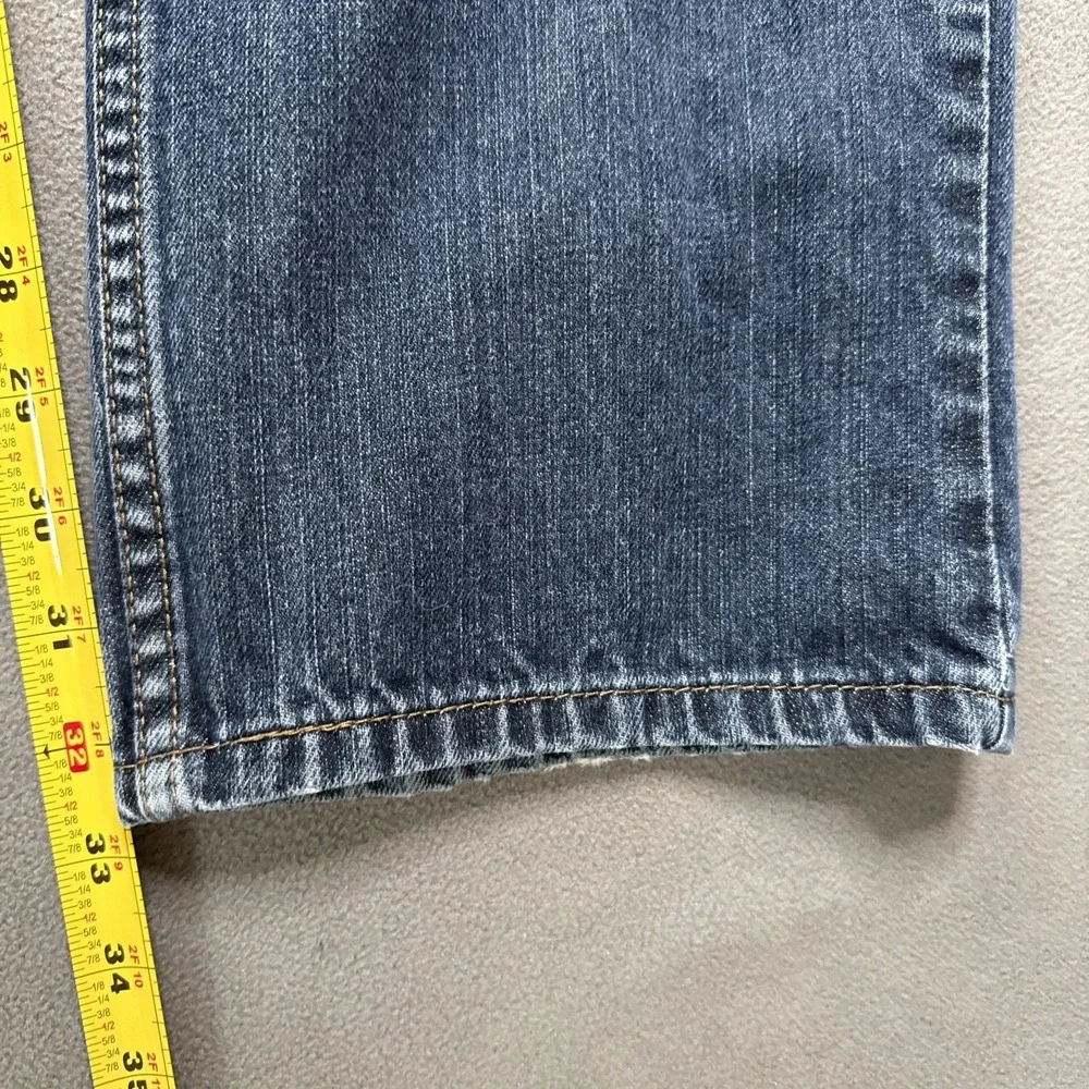 VTG Levis 514 Jeans Mens 33x34 Blue Slim Straight Y2K 100%‎ Cotton Denim